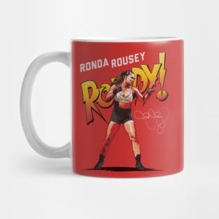 Ronda Rousey Rowdy Stance Mug